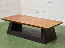 Load image into Gallery viewer, Rectangle Walnut Veneered Coffee Table
