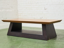 Load image into Gallery viewer, Rectangle Walnut Veneered Coffee Table
