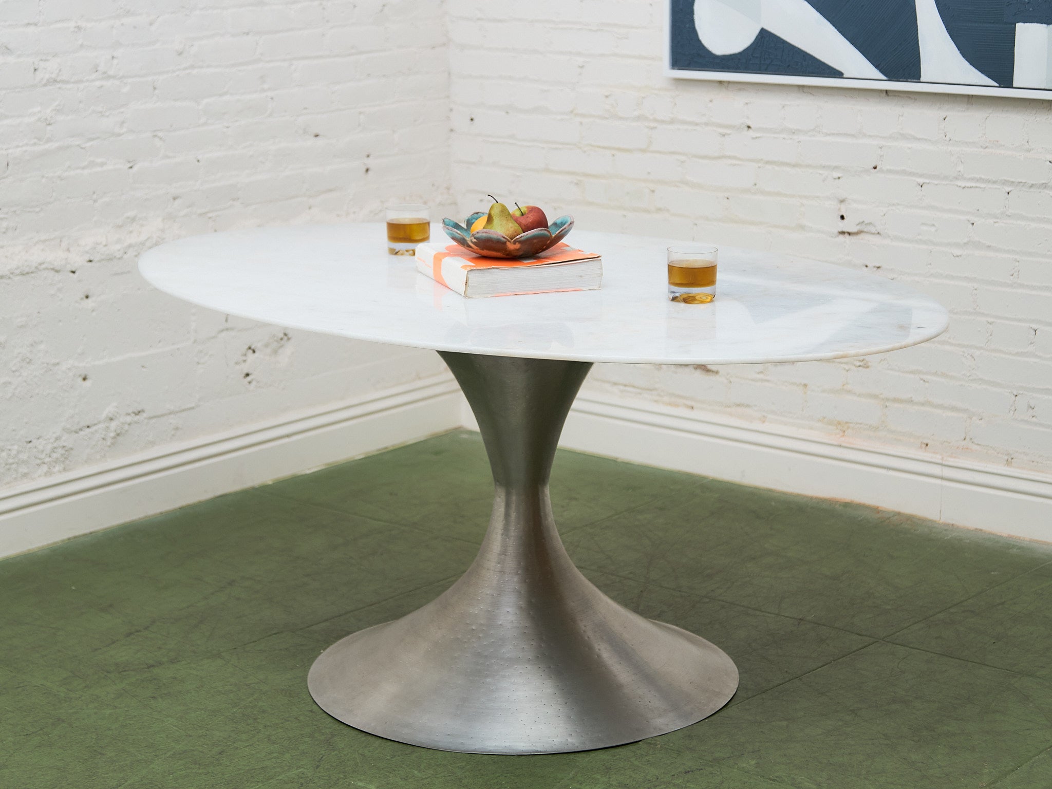 Oval Marble Dining Table: Elegant Centerpiece for Stylish Homes