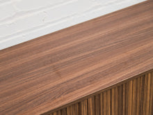 Load image into Gallery viewer, Tambour Door Credenza With Drawers In The Middle
