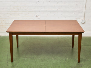 Large Warm Wood Dining Table