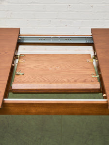 Large Warm Wood Dining Table