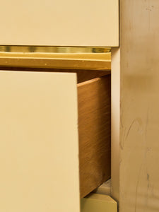 Sand Beige 8 Drawer Post Modern Dresser