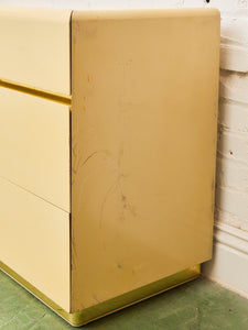 Sand Beige 8 Drawer Post Modern Dresser