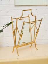 Load image into Gallery viewer, Maison Jansen Neoclassical Magazine Rack Newspaper Stand, France, 1950s
