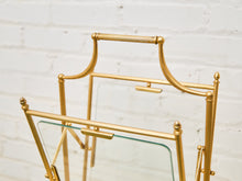Load image into Gallery viewer, Maison Jansen Neoclassical Magazine Rack Newspaper Stand, France, 1950s
