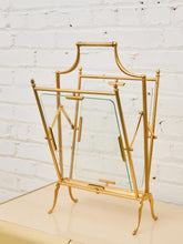 Load image into Gallery viewer, Maison Jansen Neoclassical Magazine Rack Newspaper Stand, France, 1950s
