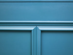 Blue Vintage Framed Highboy