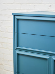 Blue Vintage Framed Highboy