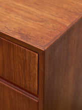 Load image into Gallery viewer, Westnofa Mid Century Teak Plinth Base 8 Drawer Dresser
