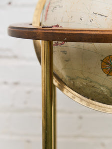 Vintage Standing Globe