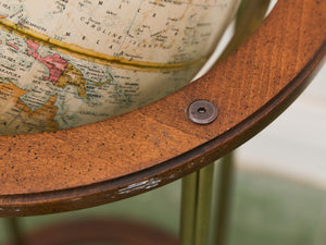Vintage Standing Globe