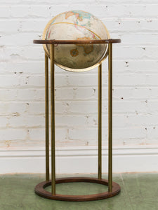 Vintage Standing Globe