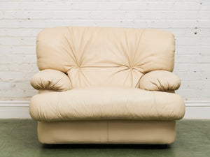 Leather Italian Club Chair