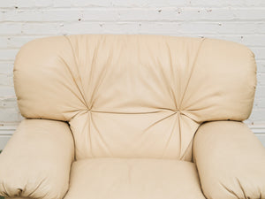 Leather Italian Club Chair