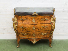 Load image into Gallery viewer, Louis XV 19th century Bombe Chest of Drawers Large
