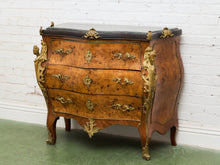 Load image into Gallery viewer, Louis XV 19th century Bombe Chest of Drawers Large
