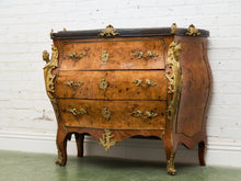 Load image into Gallery viewer, Louis XV 19th century Bombe Chest of Drawers Large
