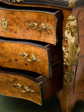 Load image into Gallery viewer, Louis XV 19th century Bombe Chest of Drawers Large

