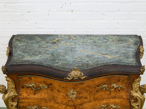 Louis XV 19th century Bombe Chest of Drawers Large
