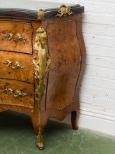 Load image into Gallery viewer, Louis XV 19th century Bombe Chest of Drawers Large
