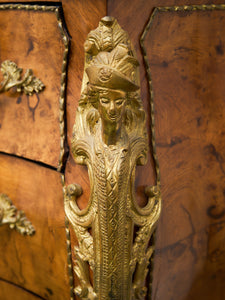 Louis XV 19th century Bombe Chest of Drawers Large