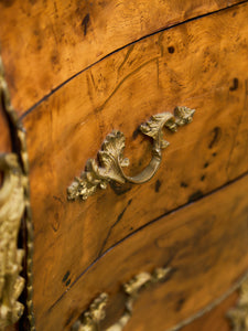 Louis XV 19th century Bombe Chest of Drawers Large