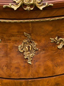 Louis XV 19th Century Bombe Chest Medium