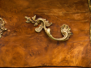 Louis XV 19th Century Bombe Chest Medium
