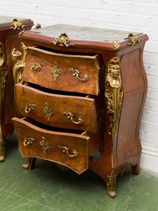 Louis XV 19th Century Bombe Chest Medium