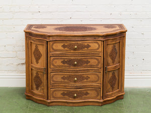 Anglo Indian Style Chest of Drawers Cabinets