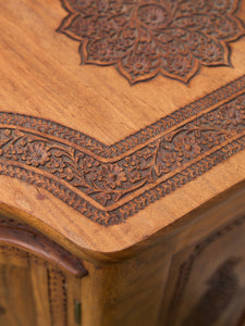 Anglo Indian Style Chest of Drawers Cabinets