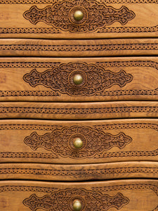 Anglo Indian Style Chest of Drawers Cabinets