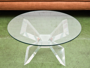 Lucite Vintage End Table