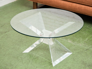 Lucite Vintage End Table