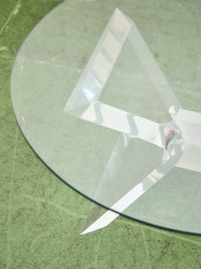 Lucite Vintage End Table