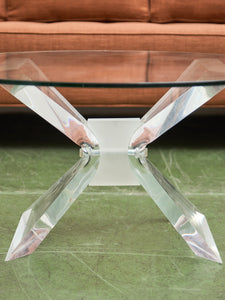 Lucite Vintage End Table