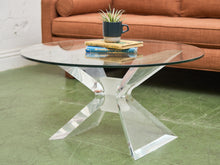Load image into Gallery viewer, Lucite Vintage End Table
