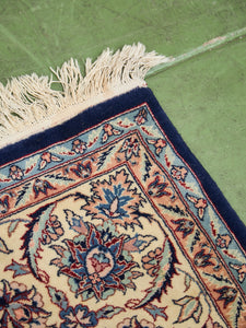 Blue Vintage Persian Rug