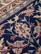 Load image into Gallery viewer, Blue Vintage Persian Rug
