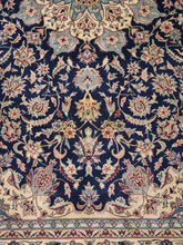 Load image into Gallery viewer, Blue Vintage Persian Rug
