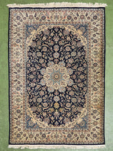 Load image into Gallery viewer, Blue Vintage Persian Rug
