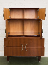 Load image into Gallery viewer, Nicole Miller Italian High-Gloss Stacked Lacquer Cabinet
