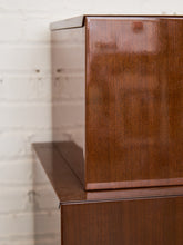 Load image into Gallery viewer, Nicole Miller Italian High-Gloss Stacked Lacquer Cabinet
