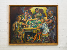 Load image into Gallery viewer, Cubist Mahjong Original Painting Extra Large Painting
