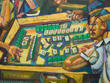Load image into Gallery viewer, Cubist Mahjong Original Painting Extra Large Painting
