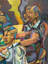 Load image into Gallery viewer, Cubist Mahjong Original Painting Extra Large Painting
