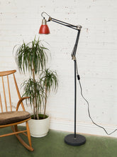 Load image into Gallery viewer, Adjustable Orange Floor Lamp
