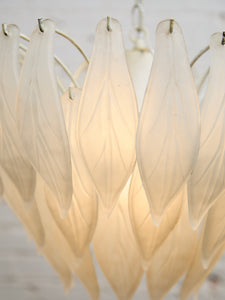 Chandelier Of Glass Feathers