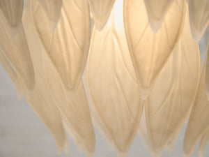 Chandelier Of Glass Feathers